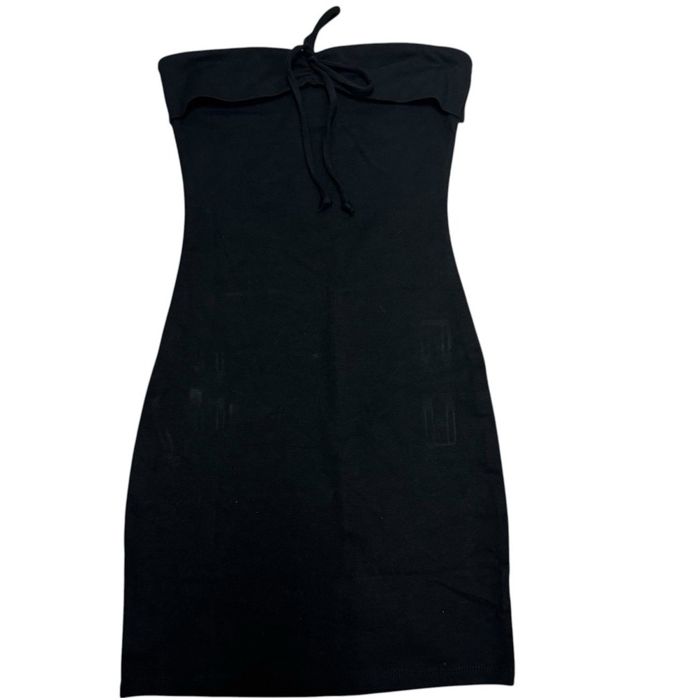 NWT Wild Fable strapless Mini Dress Black Size XXS
